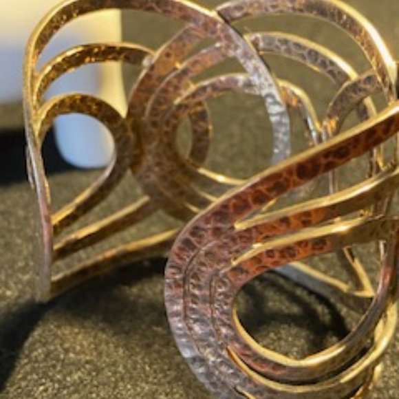 Thistle & Bee Sterling Silver 955 Adjustable Bracelet - Picture 2 of 3